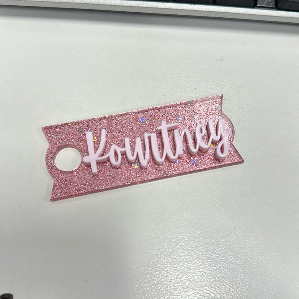 Stanley Personalized name tag Kourtney